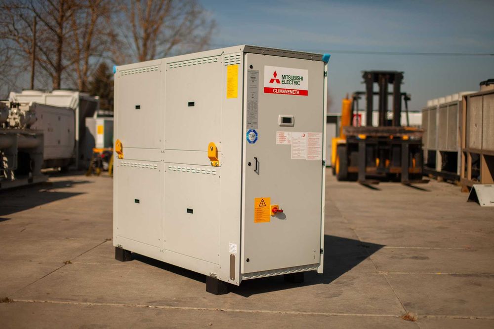Agregaty Wody Lodowej 100 kW. Chillery Przemysłowe. Nowe i Używane.