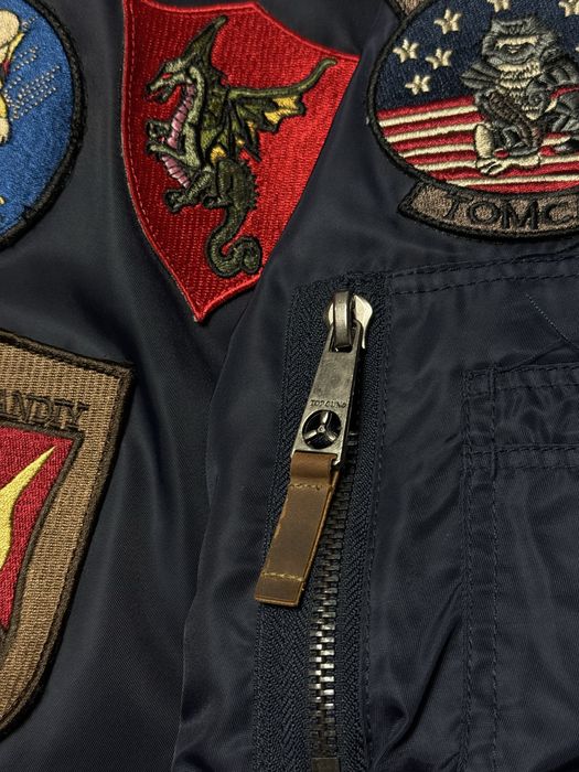 Куртка Top Gun бомбер пілот, нейлон