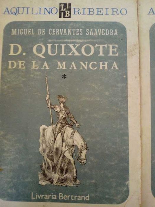 Primeira Edição de D. Quixote de La Mancha traduzido por Aquilino Ribeiro