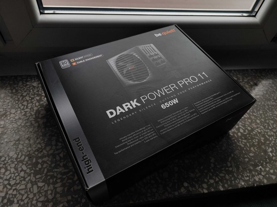 Zasilacz be quiet! Dark Power Pro 11 650W | Platinum | BOX | Komplet