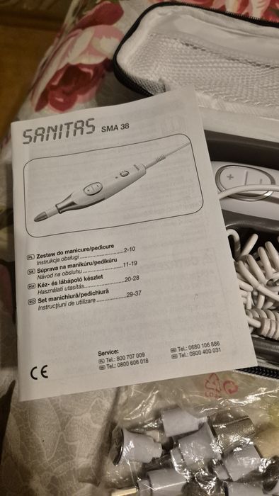 Zestaw elektryczny do manicure