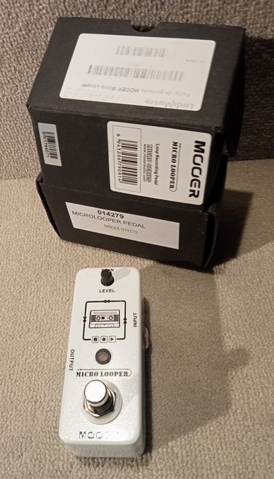 Pedal guitarra mooer micro looper