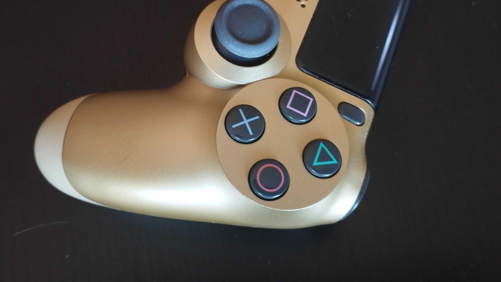 PS4 - Comando Original V2 - Dourado - Excelente Estado