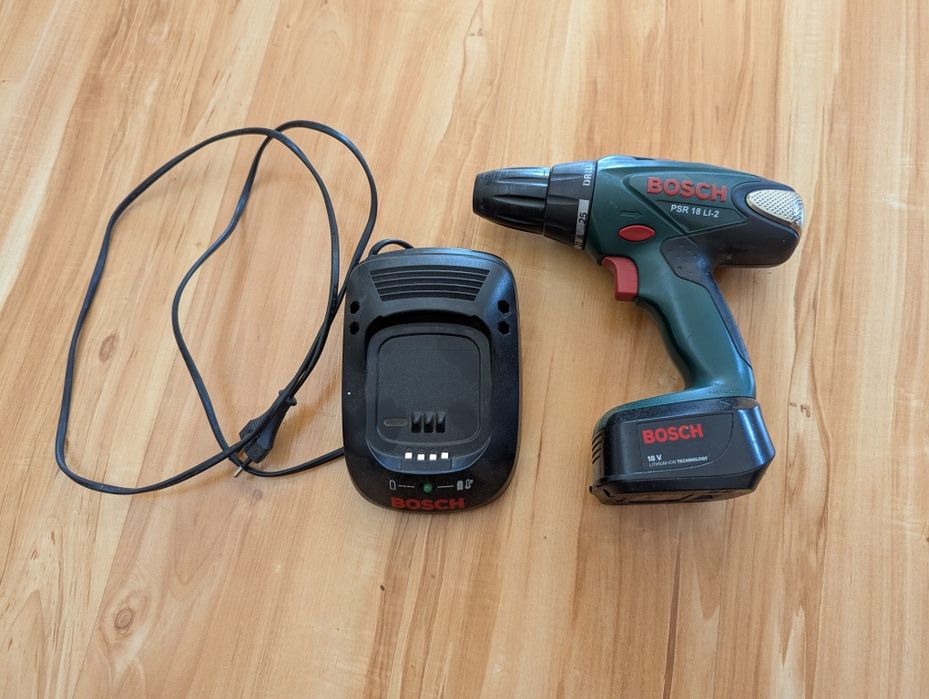 Bosch psr 18 li-2 wkrętarka