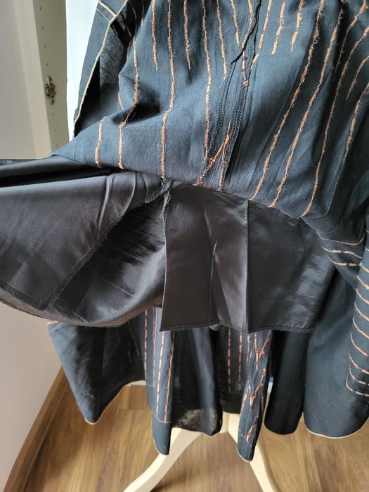 Spódnica czarna elegancka podszewka S