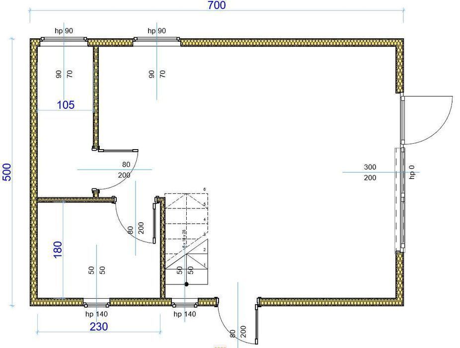 OKAZJA ! Nowoczesna stodoła W1 5x7, domek drewniany, OKAZJA !