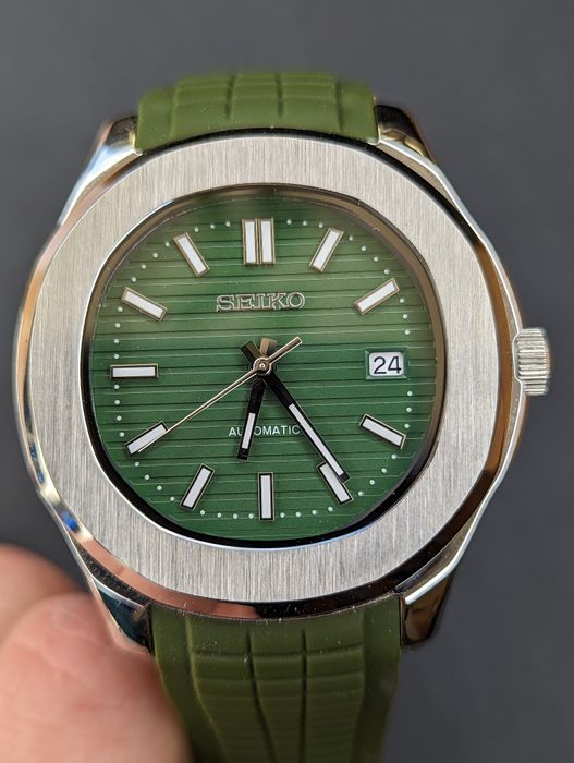 Seiko Nautilus frog mod