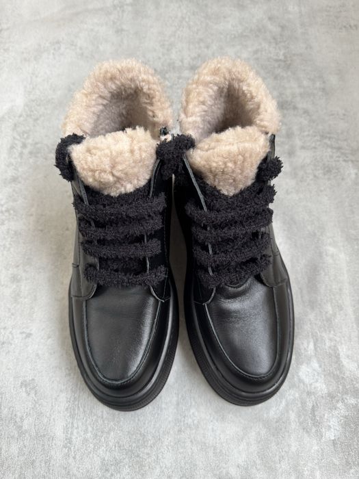 Зимові хайтопи натуральна шкіра