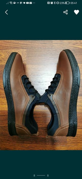Trekingowe Skórzane Buty Męskie Lekkie Wygodne