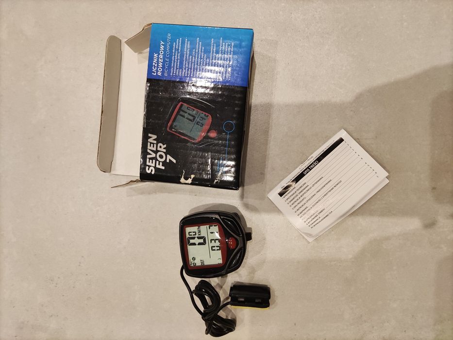 Licznik rowerowy seven for 7 Ciechocinek • OLX.pl