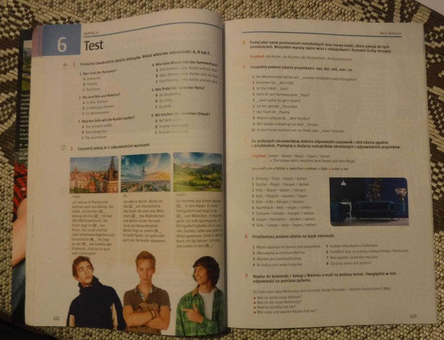 Język Niemiecki Effekt Neu 1 Podręcznik Praca