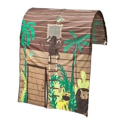 Cama Kura + Colchao+ Estrado + Dossel