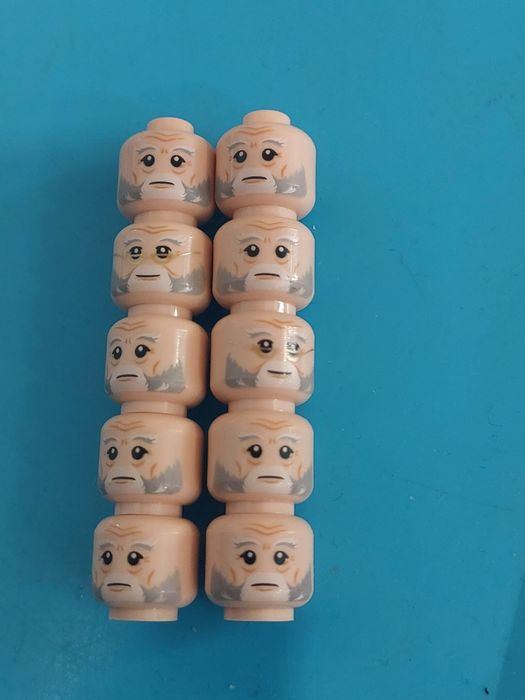 Lego elementy Główki
