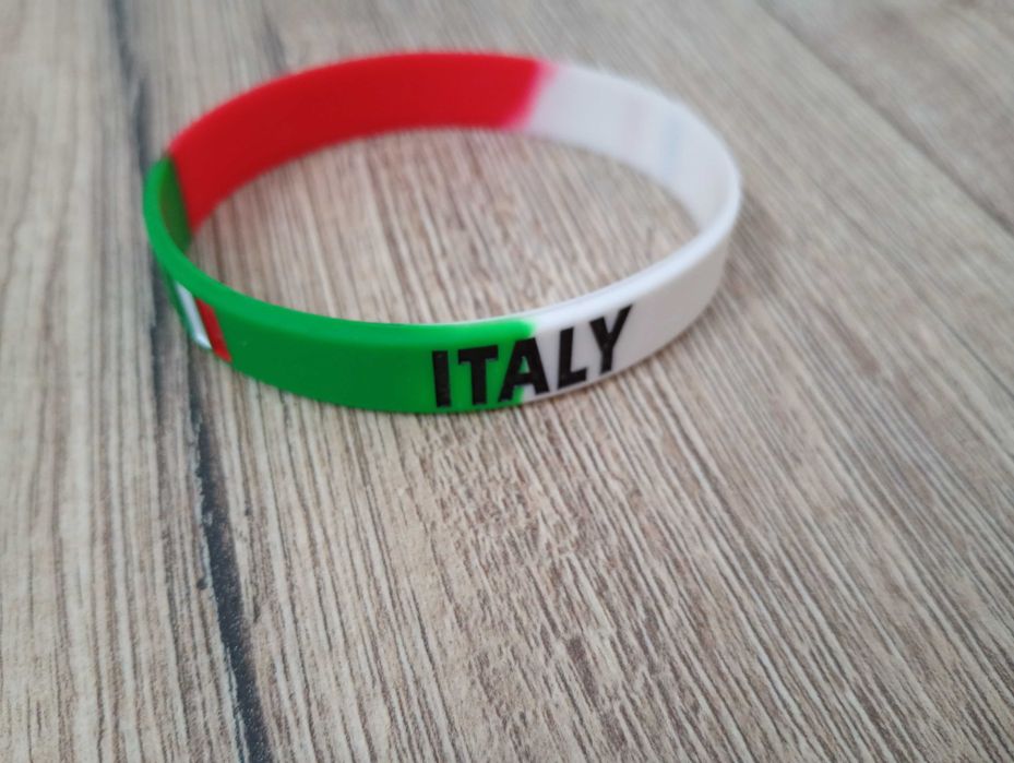 Opaska silikonowa na rękę Italy