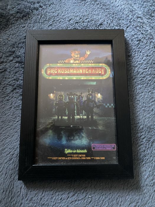 Film fnaf - ulotka Five nights at Freddys