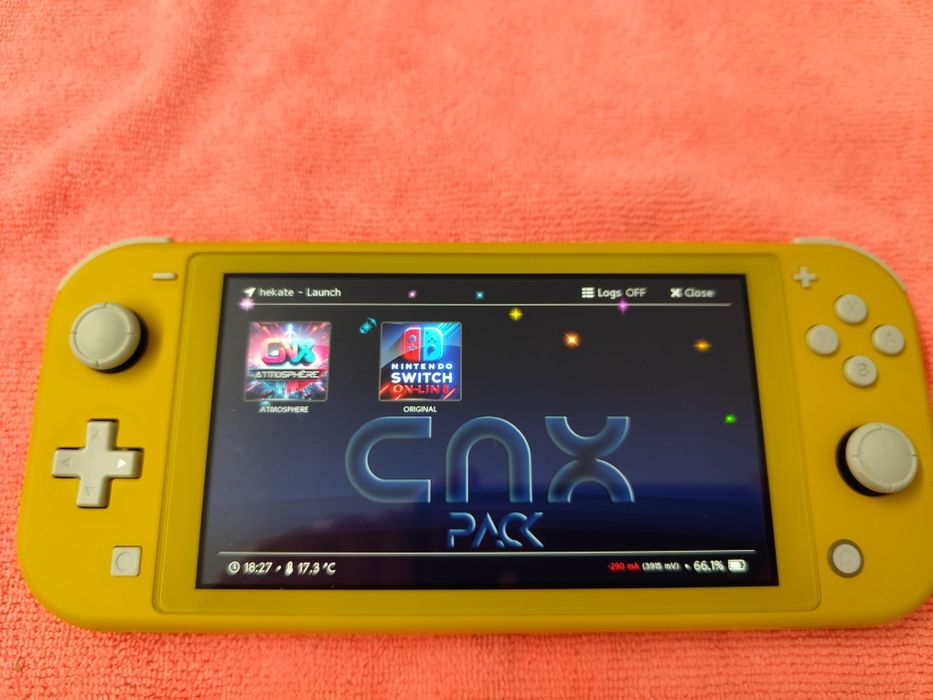 Nintendo switch lite desbloq.