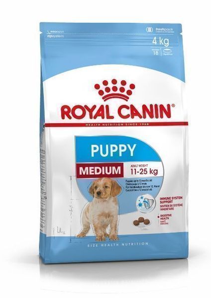 Акция РОЯЛ КАНИН Royal Canin MEDIUM Puppy 12+3 кг