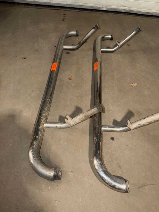 Land Rover estribos freelander tubular cromado