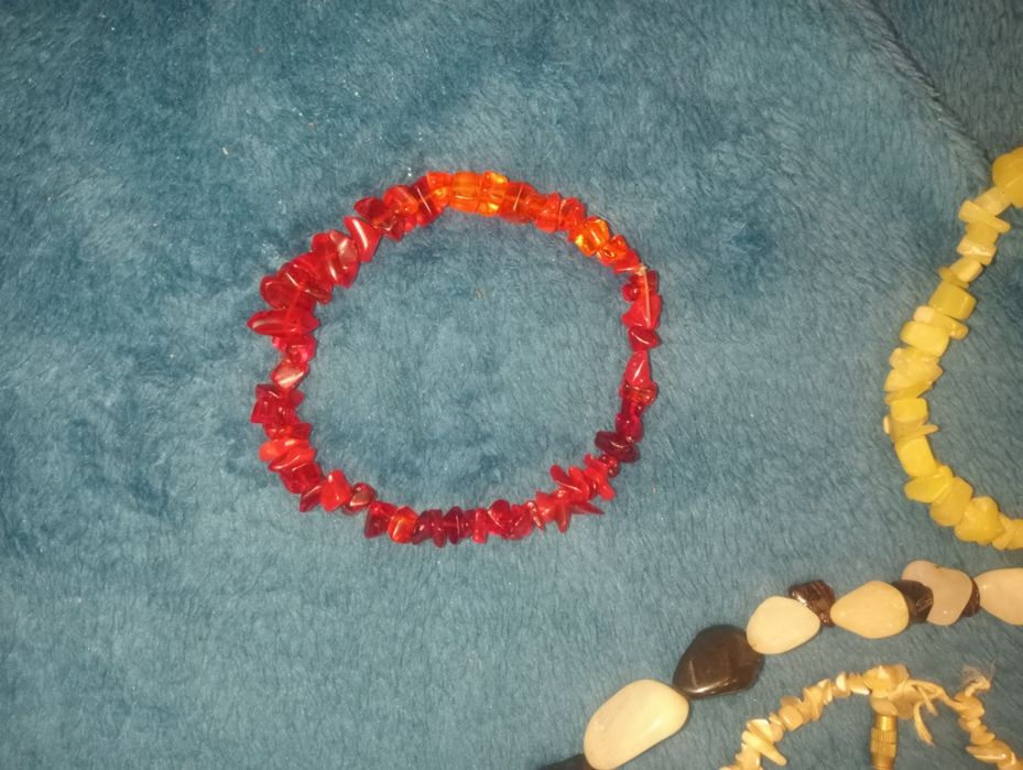 Bransoletka damska z kamieni naturalnych Agat