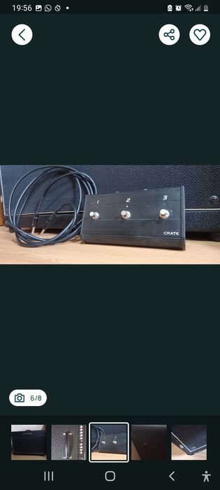 Amplificador 120 wats em muito bom estado + guitarra