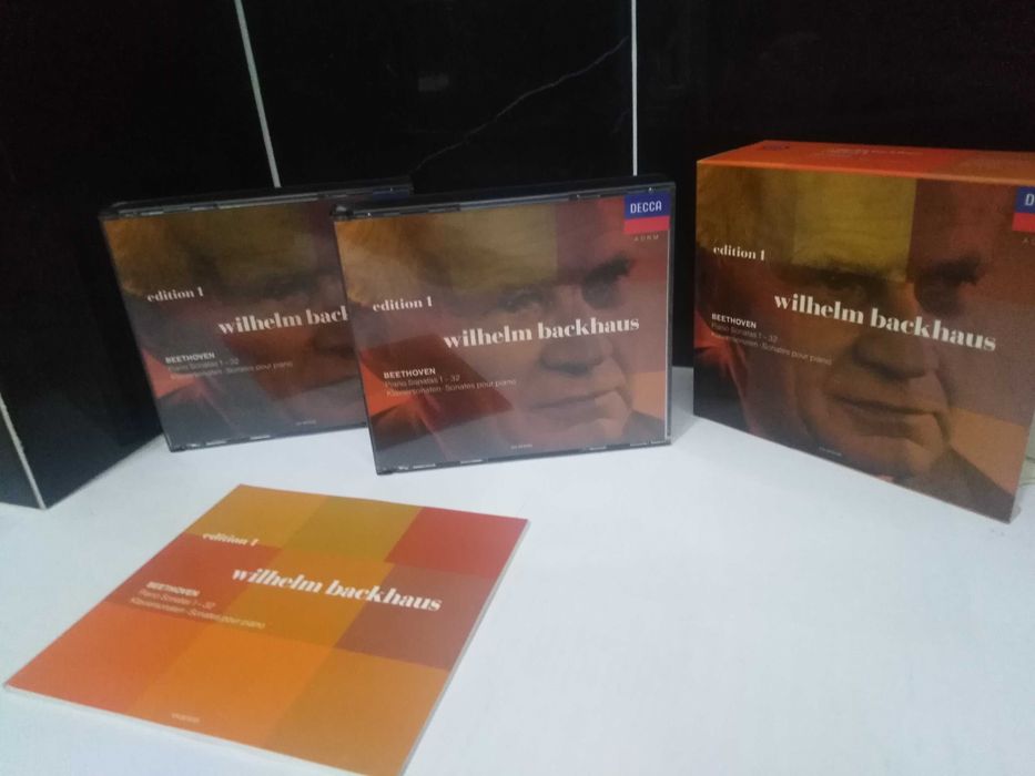 Cds quadruplos Beethoven – Wilhelm Backhaus Edition 1