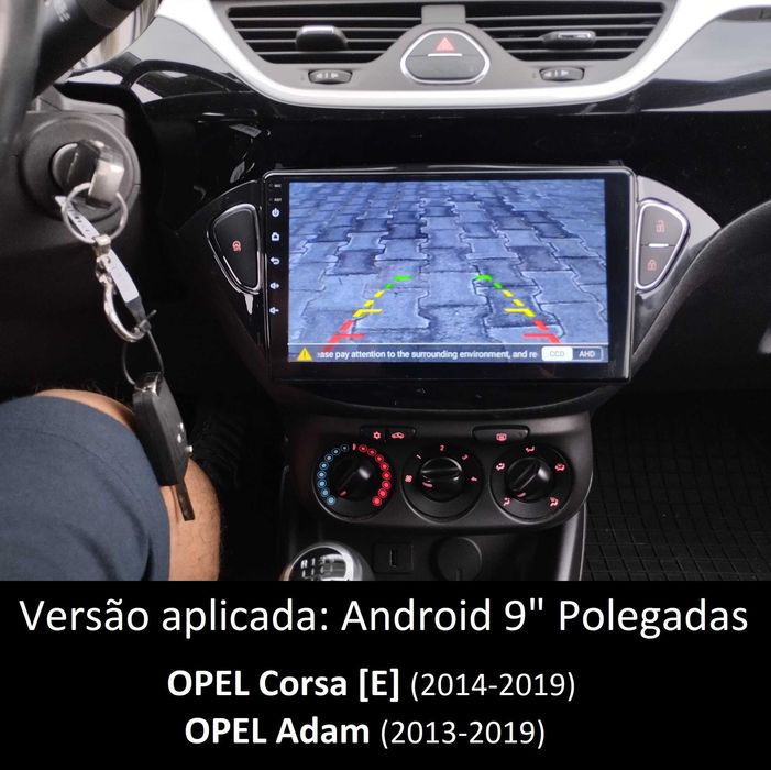 Rádio 2DIN 9" [4+64GB] • Opel CORSA [E] • ADAM • MOKKA • KARL Android