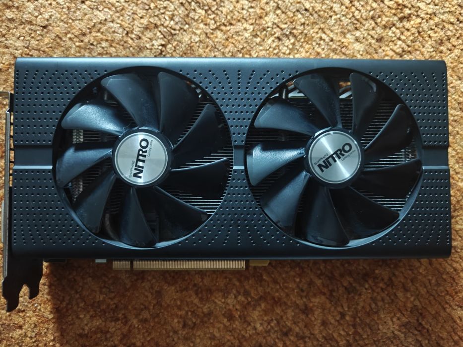 Продам відеокарту rx 480 sapphire nitro