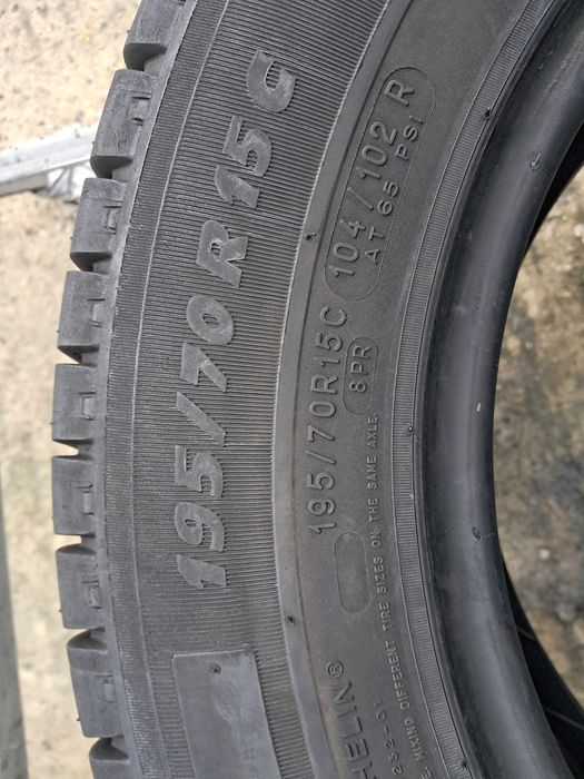 Резина літо 95% протектор Michelin 195/70 R15C Agilis