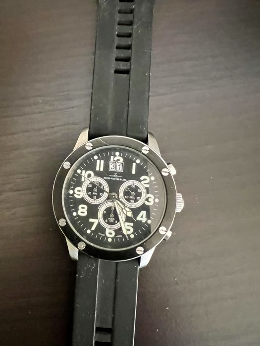 Relogio Zeno Watch Basel Screws 5040 Chorograph