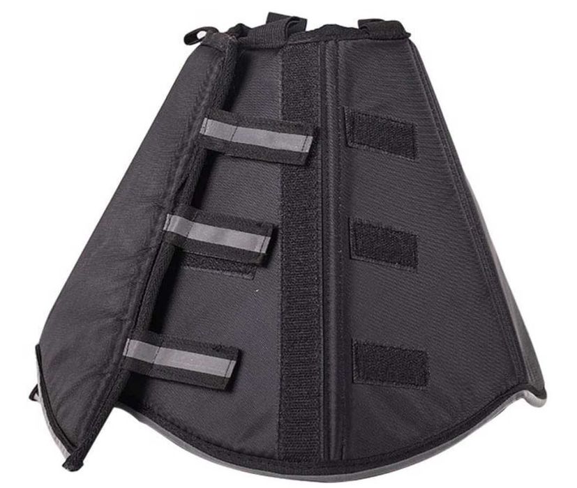 Kołnierz dla psa, obroża w kształcie stożka.