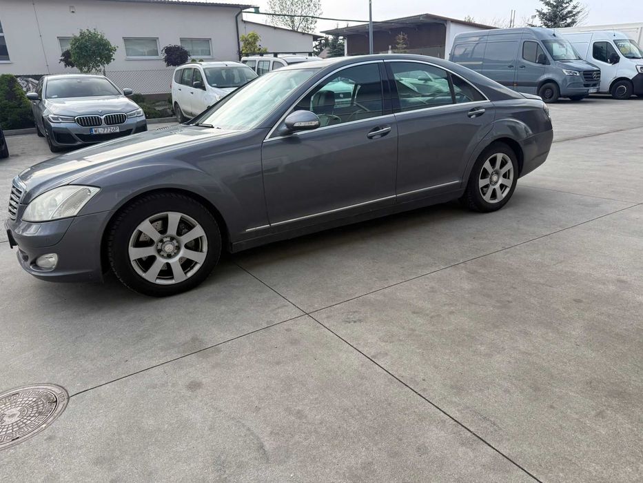 Zderzak przód  pdc xenon mercedes s-klasa w221 przedlift kod lakieru 368