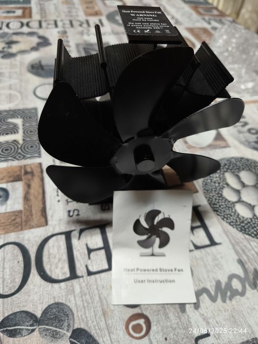 Ventilador sem necessidade de fonte de corrente