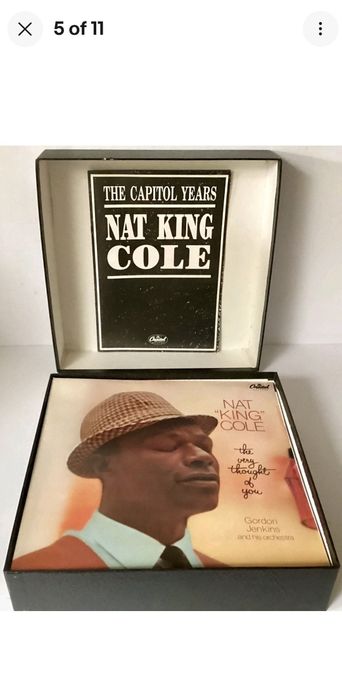 Nat King Cole vinyl box set "THE CAPITOL YEA