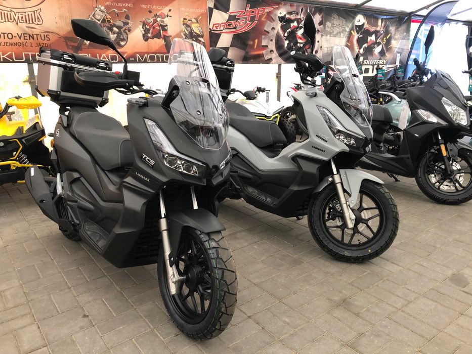 Skuter Linhai ADV Buck 125 Nowość raty transport promocja ZIMA