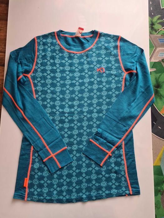Koszulka termiczna, longsleeve, merino wool, Kari Traa, r. L