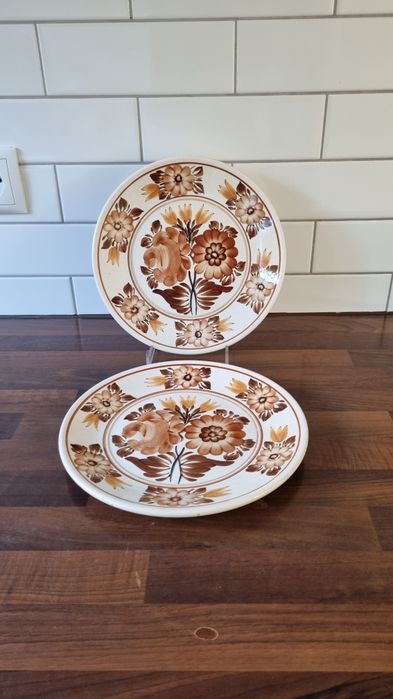 Talerze  Fajans Koło PRL