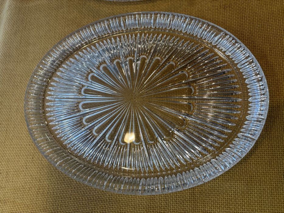 Conjunto para Aperitivos em  Cristal