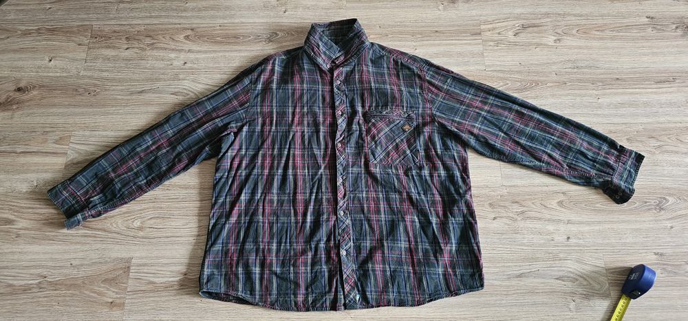 Swedteam koszula męska myśliwska bawełniana rozmiar 5XL używana