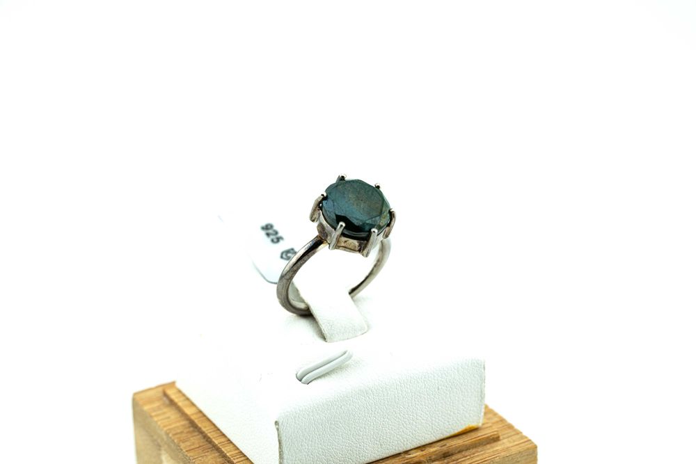 Wytworny srebrny pierścionek 925 z malachitem 5,50g gemporia cert.