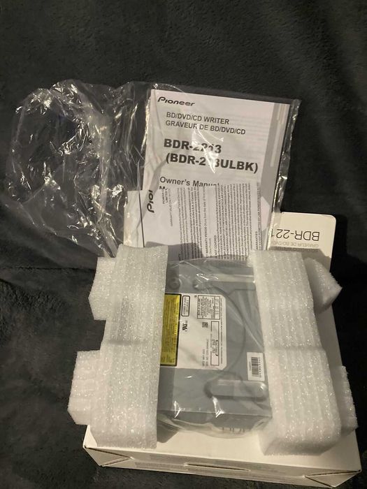 Pioneer BDR-213 ULBK / BDR-213 BDXL M-Disc Nagrywarka Blu-ray BOX