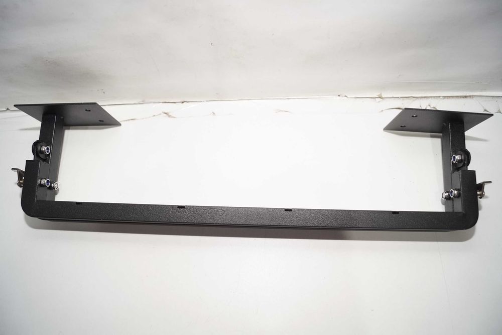 Uchwyt na ręczniki kąpielowe z haczykami Czarny loft metal 40cm