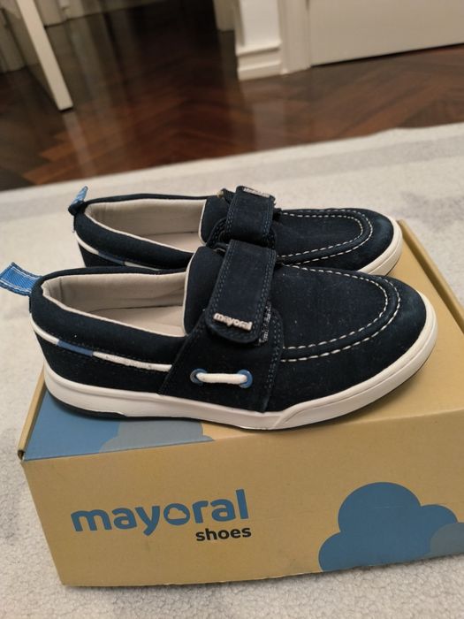 Sapatos de vela azul escuro Mayoral 33