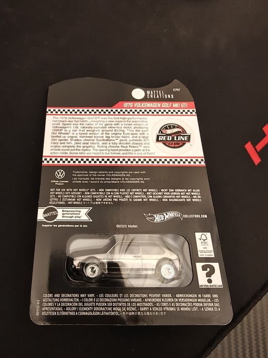 Hot wheels RLC Volkswagen Golf Mk1 GTI