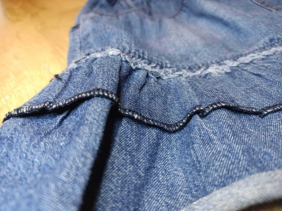 spódniczka dziewczęca jeansowa r. 122