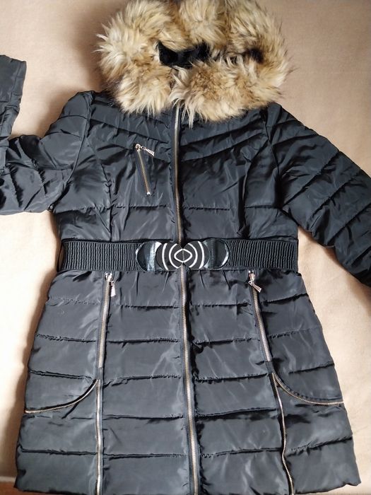 Damski płaszczyk z kapturem