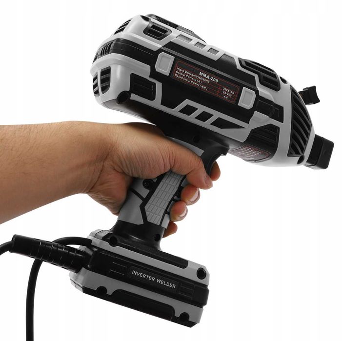 Spawarka Inwertorowa MMA 200A 4,6kW IGBT 220V Lekka Mobilna