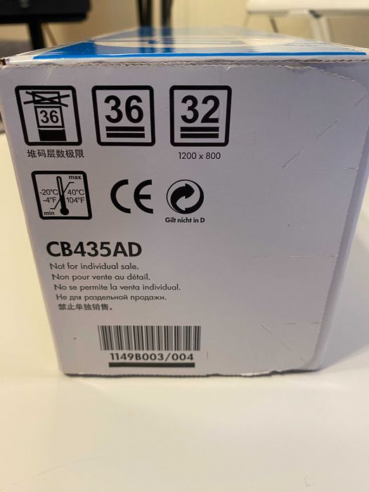 Toner HP 35A CB435A CB435AD czarny Dual Pack - (2 sztuki)