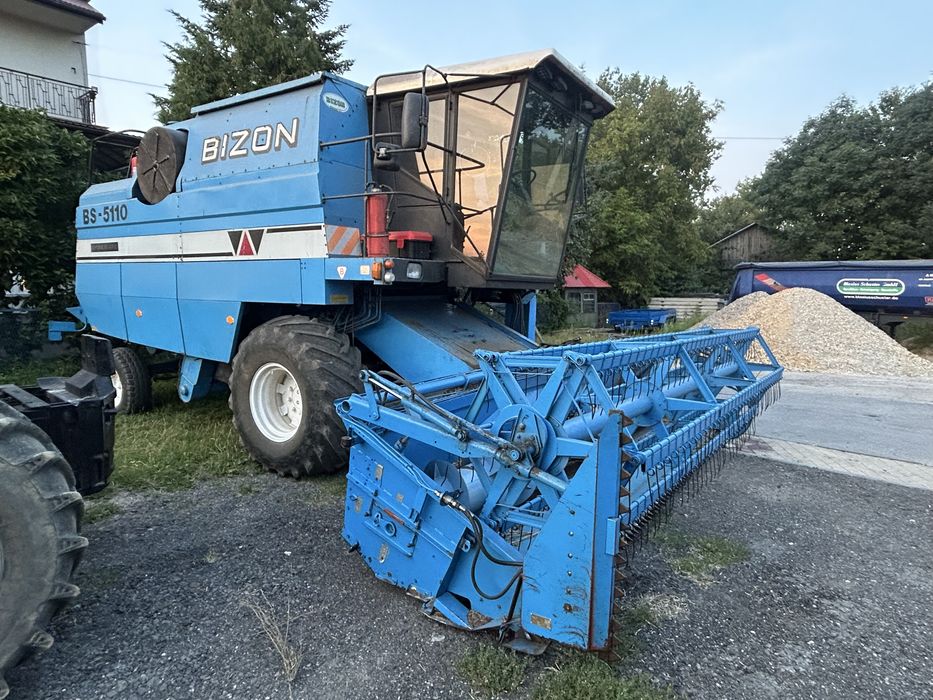 Bizon BS 5110 Z110 hydrostatic  + dwa hedery ( rekord,gigant )