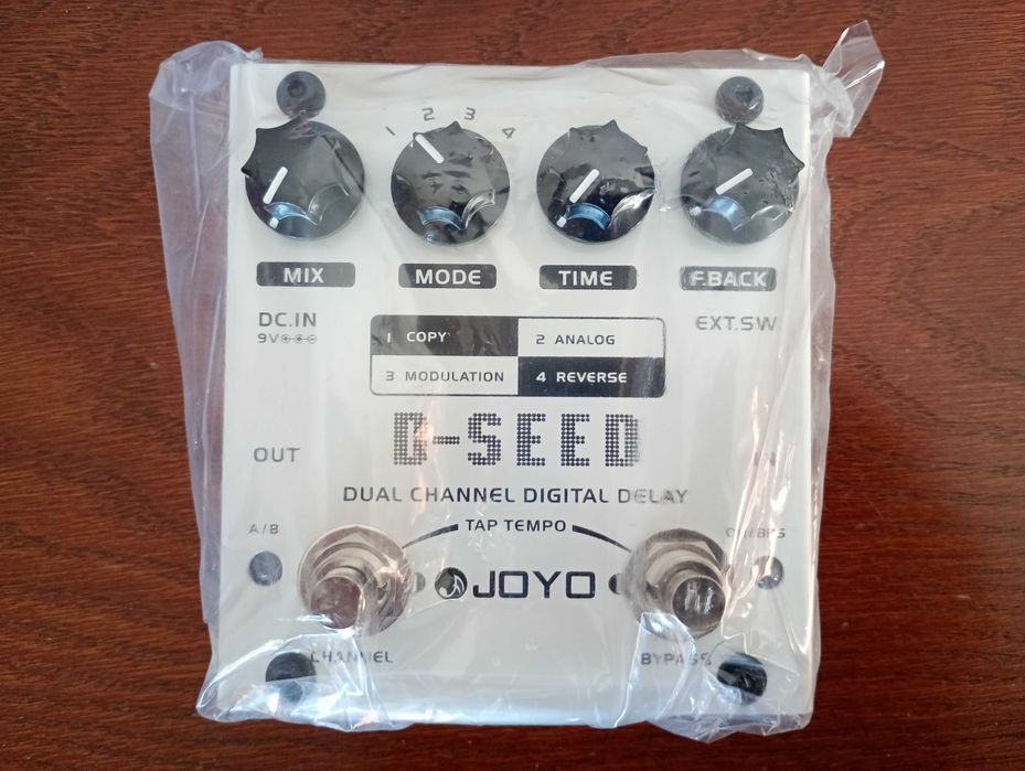 Joyo D-seed cyfrowy, dwukanałowy efekt delay