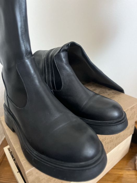 Ботфорти Шкіряні